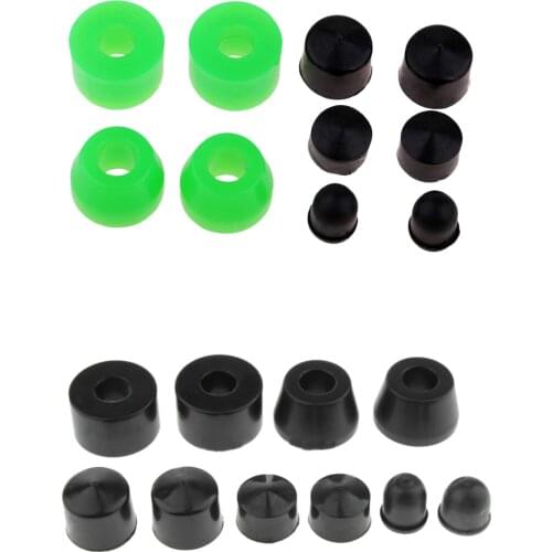 10Pcs Longboard Skateboard Bushings Conical Cylinder Bushing Pivot Cups Set Accessories for Longboard Truck