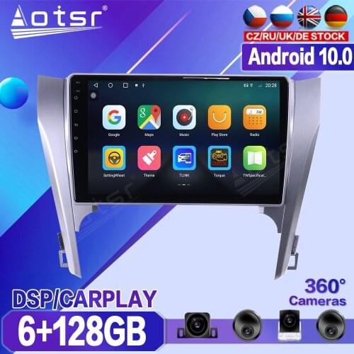 128G For Toyota Camry 2012 2013 2014 2015 2016 Car Multimedia Player Recorder Stereo Android Radio GPS Auto Audio Navi Head Unit
