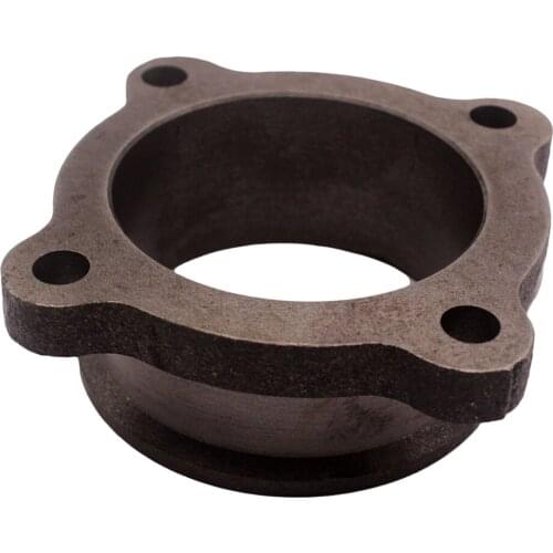 2.5" 4 bolt to 2.5" V Band Manifold Turbo Charge Adaptor Flange Convert Cast