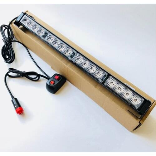 Led Car strobe light bar Truck Emergency led Flashing bar Firemen Ambulance Police BEACON warning light Viper Signal Indicator