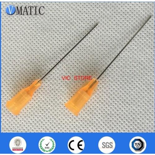 Free Shipping 100Pcs 1.5 Inch 23G Dispensing Needle Nozzle 1-1/2 Inch