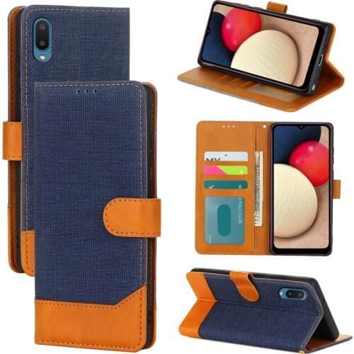 Flip Case For Samsung Galaxy A02 A01 Core A02s Magnetic Card Wallet Leather Stand Cover On Samsung A02 A02S A01 A 01 02 02s Case