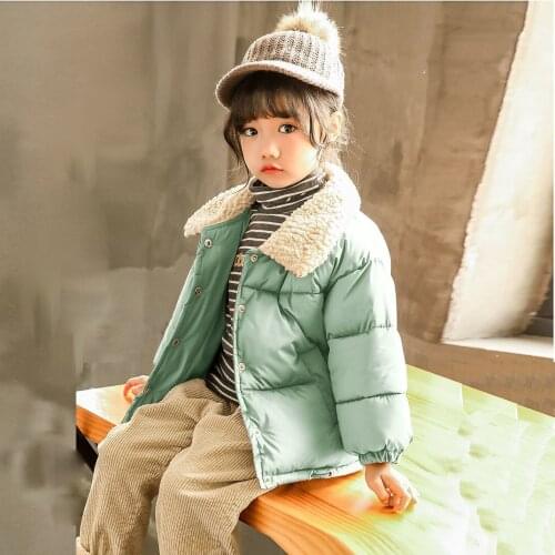 Girls Jacket Warm Thick Kids Clothes Winter Children Jackets for Baby Boys Outerwear Coat Toddlers 90~140 cotton padded
