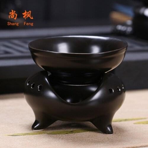 Celadon kiln tea drain, tea filter net Tea Road Accessories tea filter