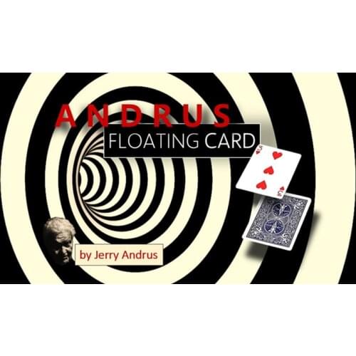 Andrus Floating Card Blue (Gimmicks and Online Instructions) by Jerry A - Trick,Card Magic Props,Illusions,Close up Magician
