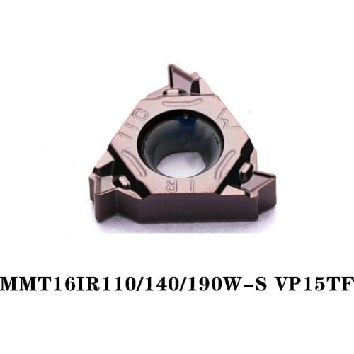 Original MMT MMT16IR110W-S VP15TF MMT16IR140W-S 10pcs CNC lathe Insertion Carbide Insert 16IR110W Imported From Japan 16IR140W