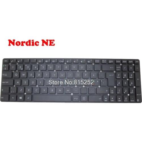 Laptop Keyboard For ASUS K55 K55V K55A K55VD K55VJ K55VW K55VS A55 A55V A55A A55VD A55VJ A55VW A55VS 0KN0-M21US23 0KNB0-6100US00