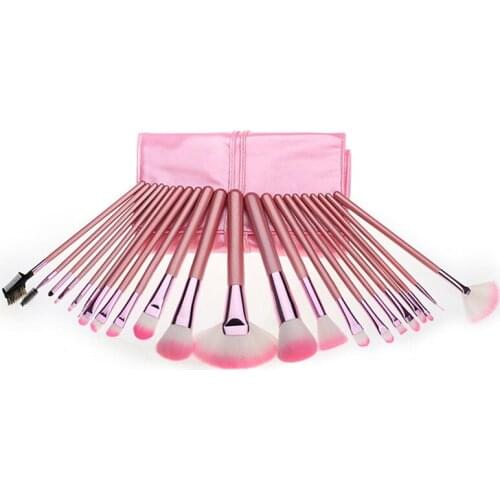 22PCS Makeup Brushes Set Powder Foundation Eyeshadow Professional Beauty Make up brush Candy Cosmetic Tool With Bag NO LOGO