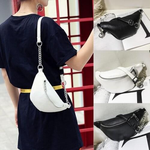 New Fashion Sequins Synthetic Leather Embellishment Women’s Hip Waist Bum Bag