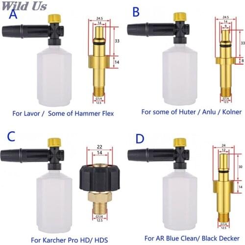 Car Foam Wash Snow Foam lance Foam Nozzle Foam Cannon High Pressure Washer