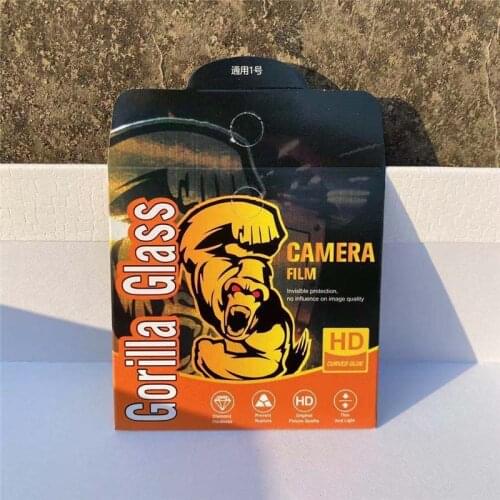 Retail packaging 360 full protection 3D mobile phone camera lens tempered glass screen protector for iPhone X 11 12 pro max