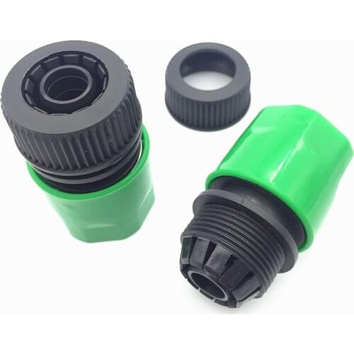 2 PCS 5/8 Inch Garden Water Connectors Irrigation Quick Connector For Diameter 16mm Hose