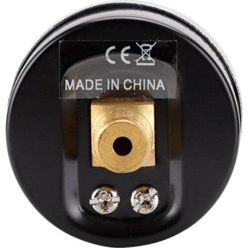 W3JE 40mm Pressure Gauge 40mm 1/8 NPT Rear Back 0-160psi 0-10bar For Air Gas Wate Fuel