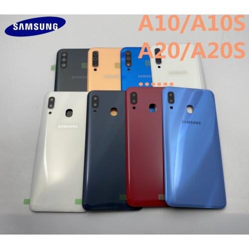 For Samsung Galaxy A10 A20 A30 A40 A50 A70 A10S A20S A30S A50S A11 Battery Back Cover Door Housing Replacement Repair Parts