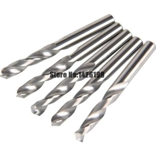 1PCS 6.0mm-16mm Drill Solid Carbide Twist Drill Bit Tipped Spiral Straight Shank Twist Rotary Drilling Tools (6/8/9/10/12/16mm)