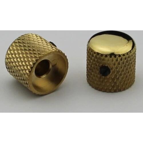 2 PCS electric guitar potentiometer brass cap guitar knob accessories
