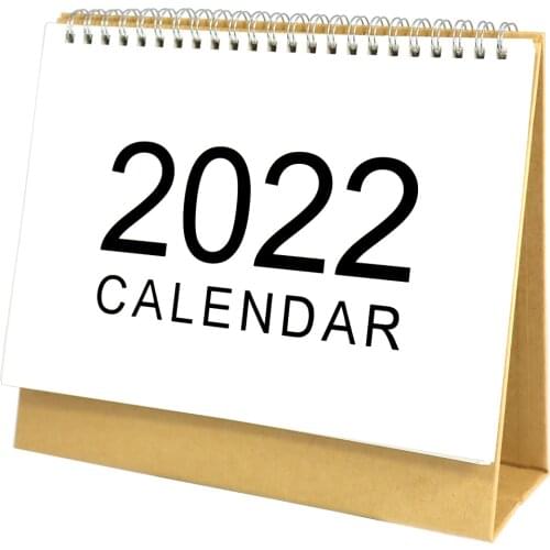 2021 Standing Desk Calendar Monthly Desktop Stand Up Calendar Simple Wirebound Table Standup Scheduler Planner