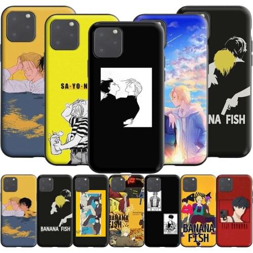 Banana Fish Silicone Case for Realme Narzo 30A GT NEO C3 C25 C21 C20 C17 C15 C12 C11 8 7 7i 6 6i Pro