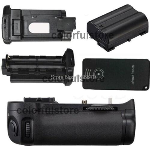 FREE SHIPPING Vertical Battery Hand Handle Grip For Nikon D7100 D7200 SLR Camera as MB-D15 MBD15 +IR Remote Control +1 x EN-EL15