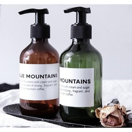 Travel Bottles Liquid Soap Dispenser Bottle Bath Body Shampoo Bottle Outdoor Shower Gel Travel Tools 300ML / 500ML #3