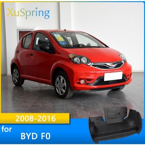 Car Trunk Mat Cargo Liner For BYD F0 2008 2009 2010 2012 2013 2014 2015 2016 Rear Tail Durable Boot Cover Protective Styling
