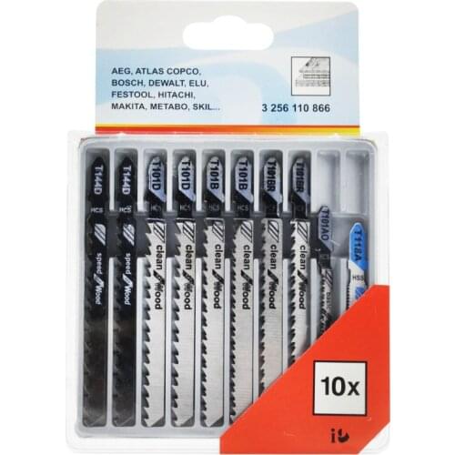 Jigsaw Blades Wood Cutter Saw Blade T111C T111D T144D T244D T344D T118A T127D T101B for Bosch Dewalt Hitachi Makita Festool