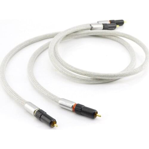 Tara Labs Prime M2 Interconnect Cable A-OF8N Copper Braided Shield With RCA Plug