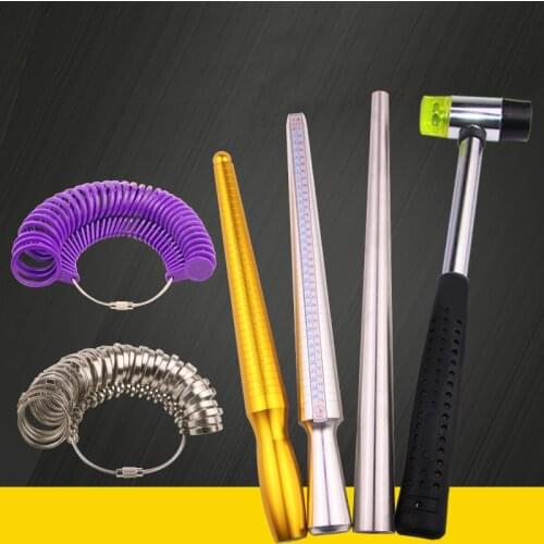 Wholesale ring stick finger size measurement correction adjustment plastic repair ring rounding tool