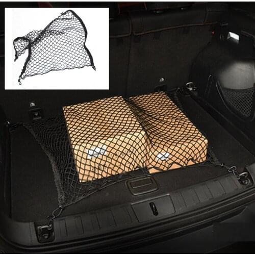 Car Trunk Net Elastic Luggage Net Cargo Organizer Storage Nylon Network Pocket for Hyundai ix35 iX45 iX25 i20 i30 Sonata,Verna