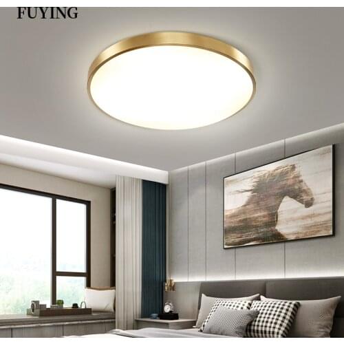 Ultra-thin LED Ceiling Lamp Modern Tricolor Color Temperatures Round Simple Kitchen Aisle Lamp Indoor Light Decor Ceiling Lights