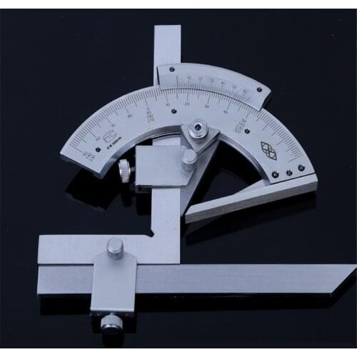 Universal Bevel Protractor 0-320 degree Precision Angle Measuring Ruler Tools