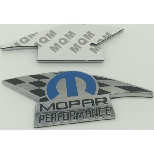 1pcs 3D Metal Mopar Performance car side rear trunk Decals Emblem badge sticker styling for 2011-2012 Chrysler