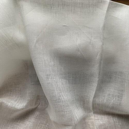 L3303 Pure Linen Fabric 100% Linen fabric 140 Cm 55'' Width Thin Fabric Sewing 109 Gsm 20 Meters Small Wholesale