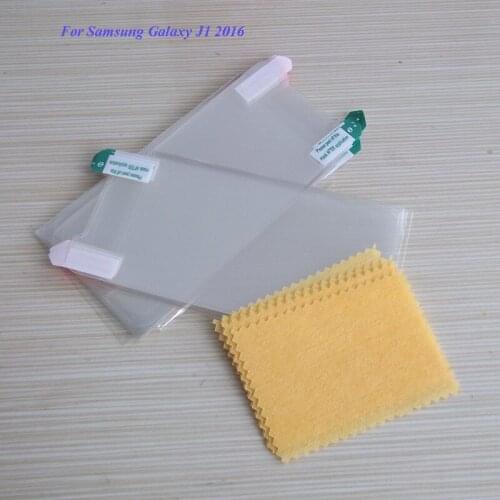 500PCS/Lot Ultra-Clear PET Screen Protector Film For Samsung Galaxy J1 2016 By DHL Fedex