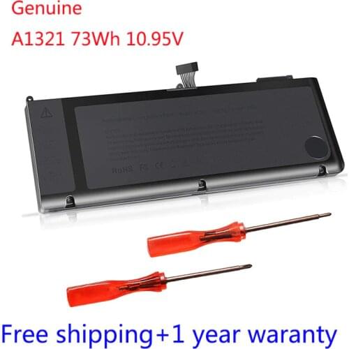 7XINbox 73Wh 10.95V A1321 A1286 Battery For Apple MacBook Pro 15" inch MB985CH/A MB985J/A MB985LL/A MB986CH/A
