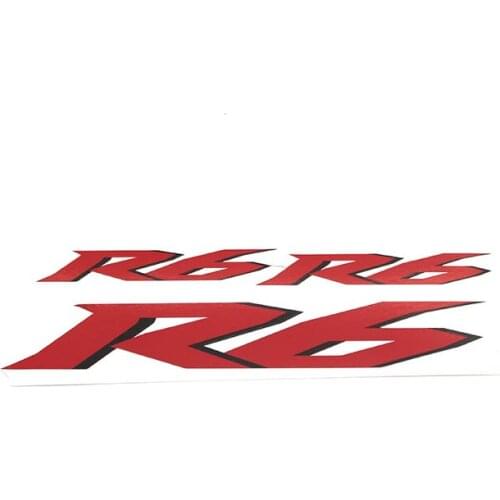 K-sharp MOTORCYCLE HELMET WHITE OR BLACK VINYL STICKER FIT YAMAHA YZF -R6