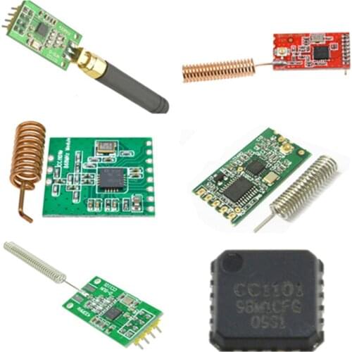 CC1101 Wireless Module Long Distance Transmission Antenna 868MHZ M115 For FSK GFSK ASK OOK MSK 64-byte CC1101 Series Module