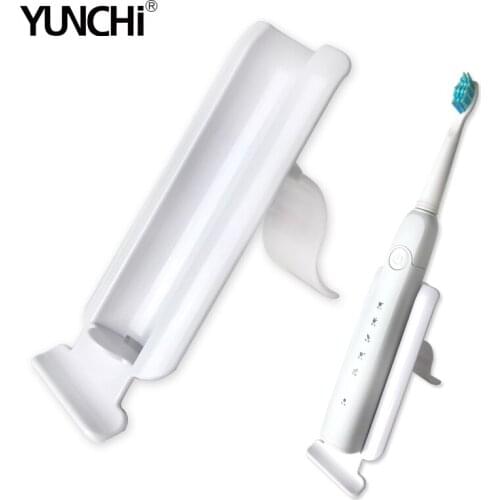 Electric Toothbrush Holder Simple Design Easy Use Good Quality Plastic Material With Sticker Stand for Electric Toothbrush