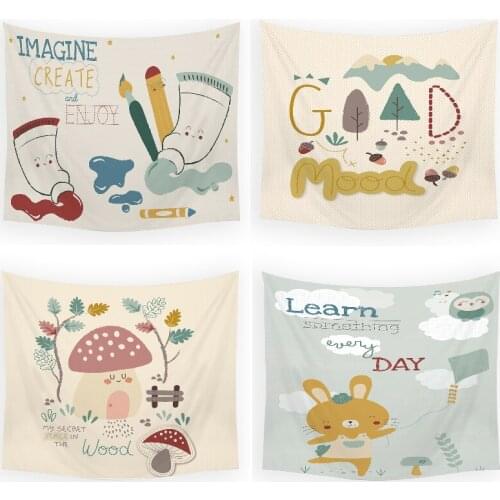 Cartoon anime animal tapestry dorm decor tapestry wall hanging macrame wall hanging moon tapestry world map tapestry tapestry