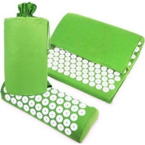 Acupressure Mat Massager Mat Relieve Stress Pain Mat Relief Stress Body Massage Pillow Cushion with bag massage mat