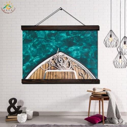 Ships Bow Seascape Single Modern Wall Art Print Pop Art Picture And Poster Frame Hanging Scroll Canvas Painting Home Decor