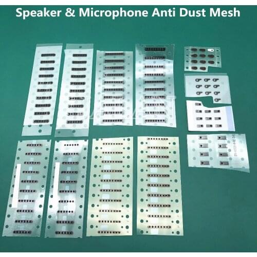Bottom Mesh Dust Protect Parts For 11pro max x xs max xr 8p 8 7p 7 6sp 6s 6p 6 Speaker & Microphone Anti Dust Mesh