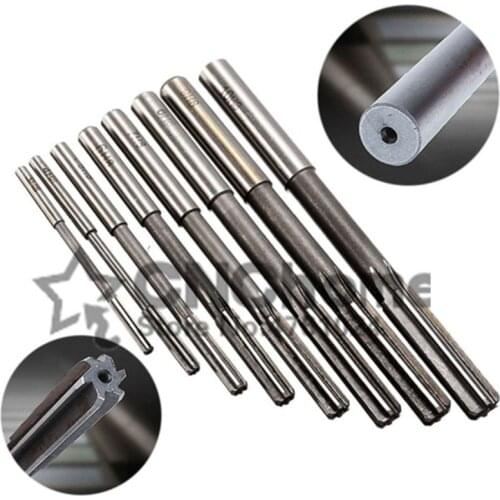 Wholesale 9 Pcs/ Lot 2-10mm HSS Reamer Machine HSS Straight Shank Milling Reamer Chucking Reamer