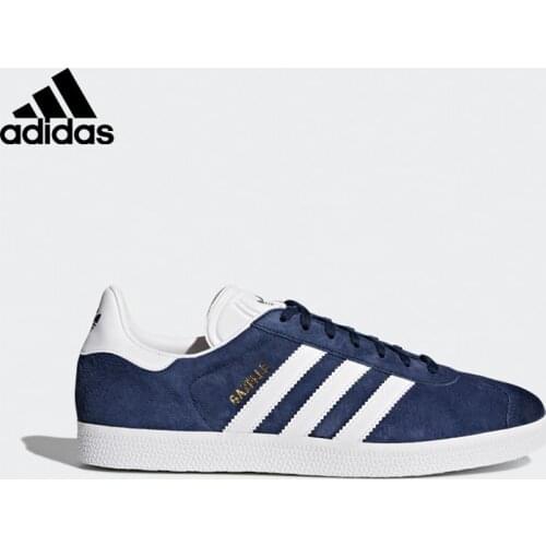 Original Adidas GAZELLE Unisex Men 'S Women 'S Navy Blue Sports Shoes BB5478 Adidas Unisex Sneaker