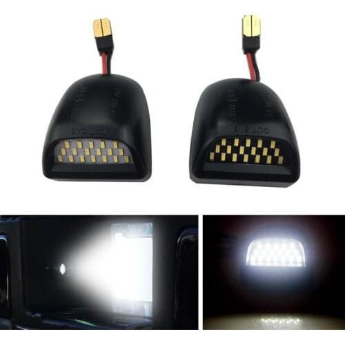 Error Free LED License Number Plate Light Lamps For Chevrolet Silverado 1500 2500 3500 3500 Avalanche Suburban HD Tahoe Traverse