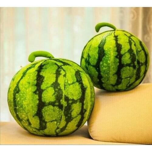 Plush Toy Simulation Watermelon Soft Pillow Room Decoration Stuffed Animals Toy Girls Gift Baby Toys 13 24 Months