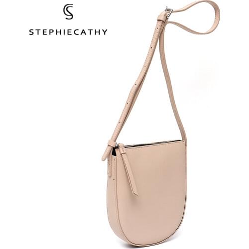 SC Summer Style Fashion Real Leather Crossbody Bag For Women Solid Color Small Zip Handbags Girls Casual Cowhide Shoulder Purse
