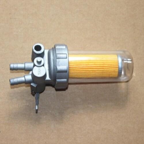 Fuel Filter assy silent type for Yanmar L40 L48 L70 L100 diesel engine oil filter replacement