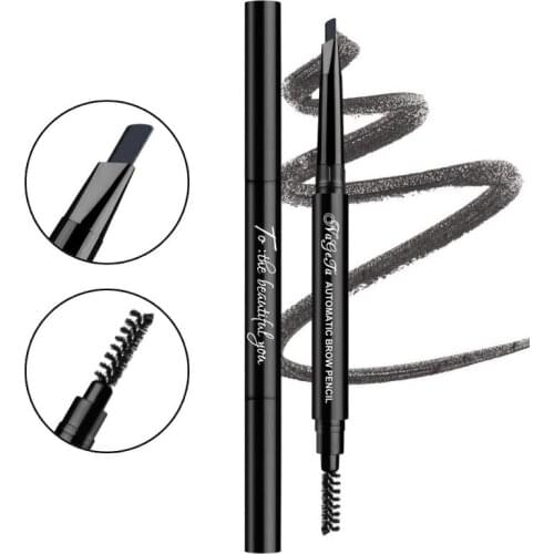 Waterproof Easy To Wear Natural Makeup Natural Eyes Double Head Long Lasting Eyebrow Pen Cream Eyebrow Brush New