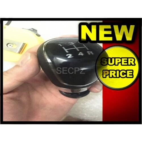 5 Speed Car Gear Shift Knob With Black Cap For Ford Focus MK2 MK3 Fiesta C-Max B-Max Kuga Car modification 12mm